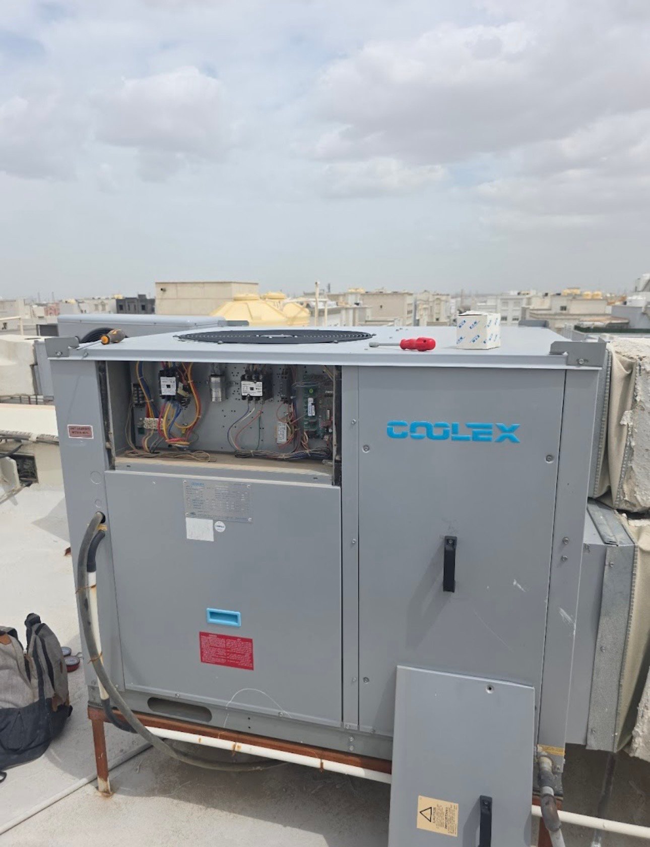 AC maintenance at customer home