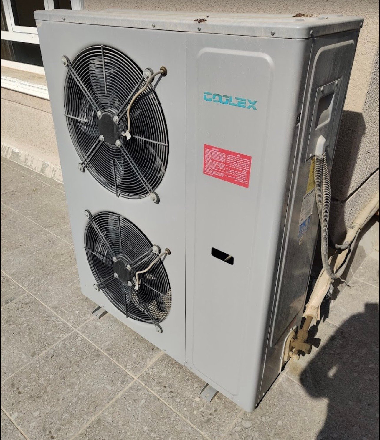AC repair at customer home