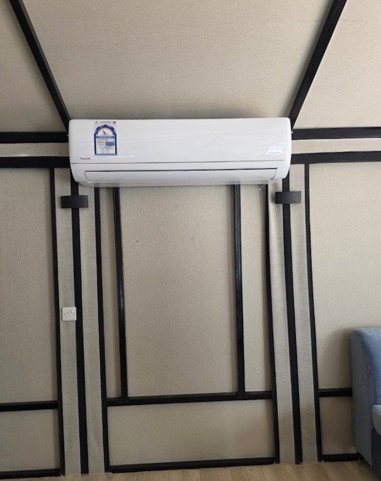 AC maintenance at customer home