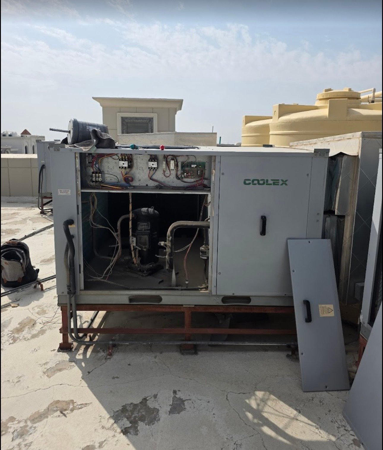 AC maintenance at customer home